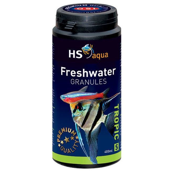 HS Aqua / O.S.I. Freshwater granules S 400 ml/190 g, granulaatvoer