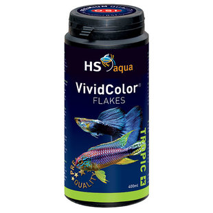 HS Aqua / O.S.I. Vivid Color flakes 400 ml/70 g, vlokkenvoer kleur versterkend