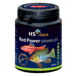 HS Aqua / O.S.I. Red Power granules XS 200 ml/100 g, granulaatvoer