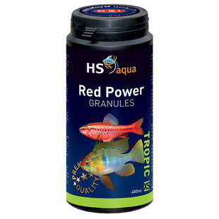 HS Aqua / O.S.I. Red Power granules XS 400 ml/190 g, granulaatvoer