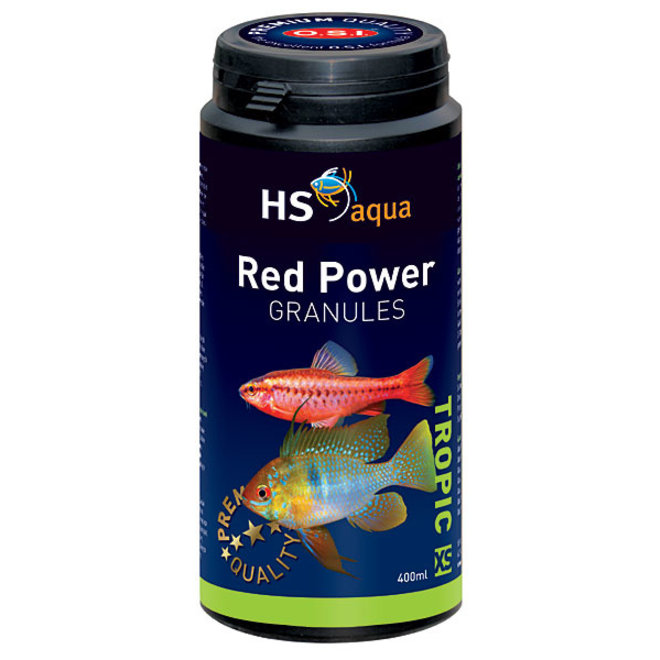 HS Aqua / O.S.I. Red Power granules XS 400 ml/190 g, granulaatvoer