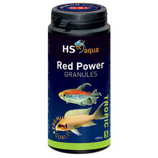 HS Aqua / O.S.I. Red Power granules S 400 ml/190 g, granulaatvoer