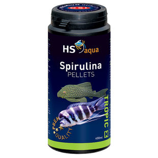 HS Aqua / O.S.I. Spirulina pellets M 400 ml/210 g, spirulina pellets