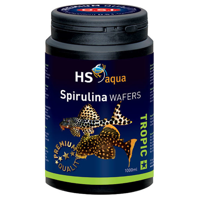 HS Aqua / O.S.I. Spirulina wafers 1000 ml, spirulina wafers