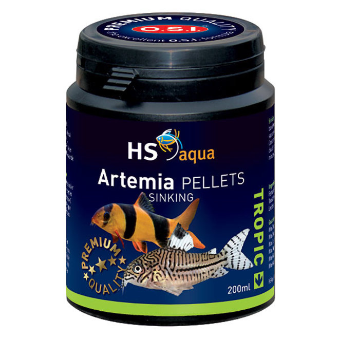 HS Aqua / O.S.I. Artemia pellets 200 ml/105 g, artemia pellets