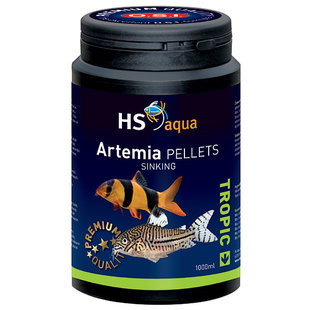 HS Aqua / O.S.I. Artemia pellets 1000 ml/525 g, artemia pellets