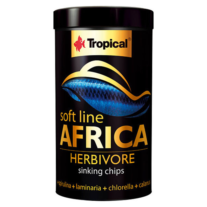 Tropical Soft Line Africa Herbivore sinking chips, 250 ml/ 130 g