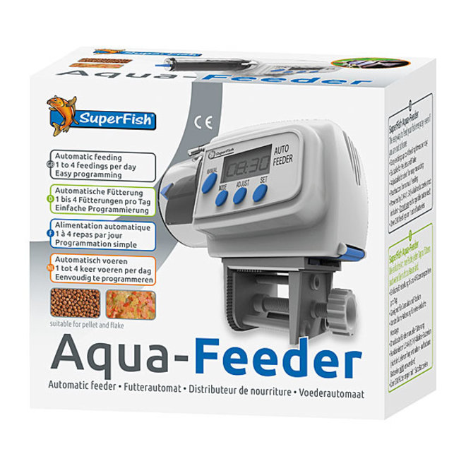 Superfish Aqua-Feeder Wit, voederautomaat