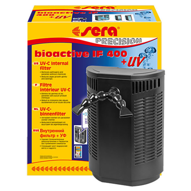 Sera Bioactive IF 400 + UV filter, UV-C-systeem voor aquariums tot 400 liter