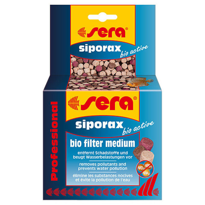 Sera Siporax Bio Active Professional 210 gram, biologische filtering