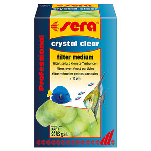 Sera Crystal Clear Professional, mechanische filtering