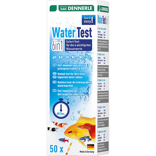 Dennerle WaterTest 6 in 1 test set