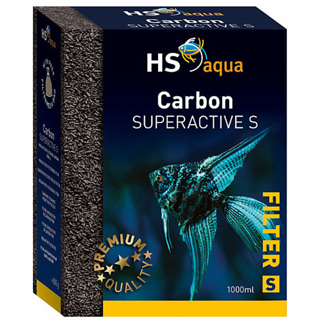 HS Aqua Carbon Super Active S 1000 ml/500 gram, extra actief kool