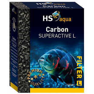 HS Aqua Carbon Super Active L 1000 ml/400 gram, extra actief kool
