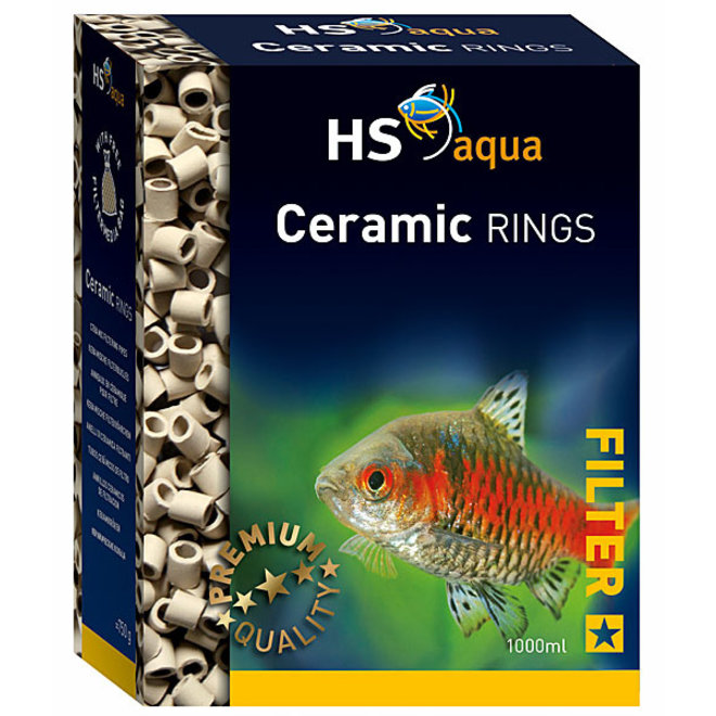 HS Aqua Ceramic Rings 10 liter, biologisch materiaal