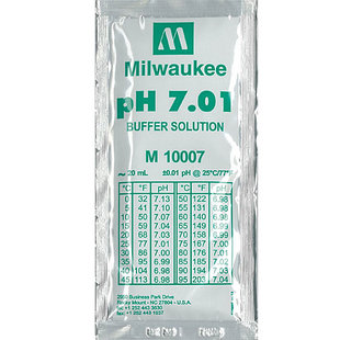 Milwaukee ijkvloeistof pH 7.01 20 ml zakje