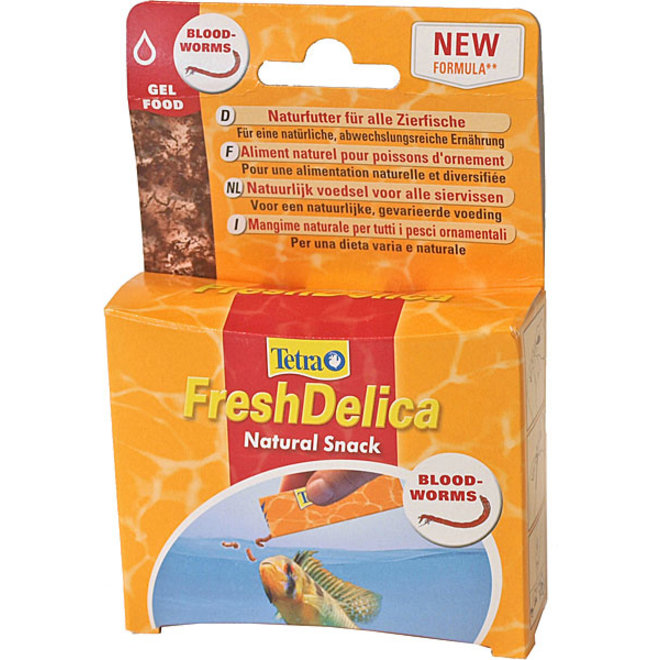Tetra Fresh Delica Bloodworms, 48 gram
