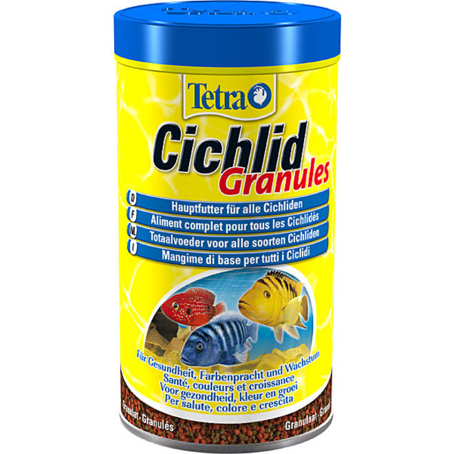 Tetra Cichlid Granules 500 ml, granulaatvoer