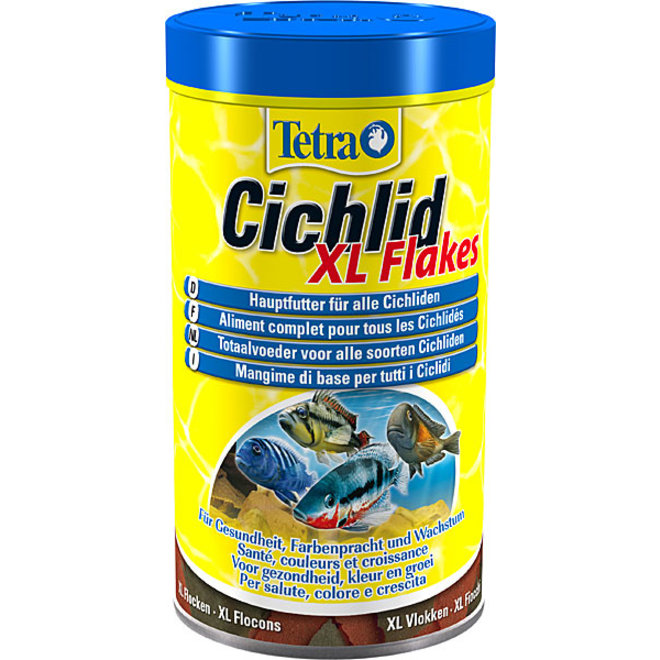 Tetra Cichlid XL Vlokken 500 ml, vlokkenvoer