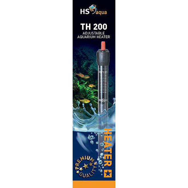 HS Aqua TH 200 Aquarium verwarming 200 watt tot 300 liter