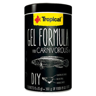Tropical Gel Formule voor Carnivore, 1000 ml/ 3x35 gram