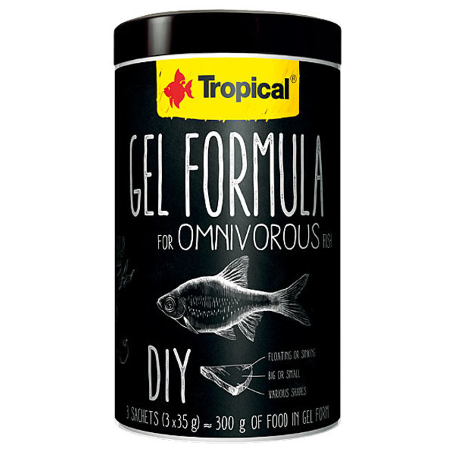 Tropical Gel Formule voor Omnivore, 1000 ml/ 3x35 gram
