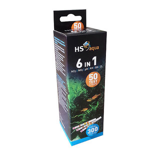 HS Aqua teststrips 6 in 1 test set
