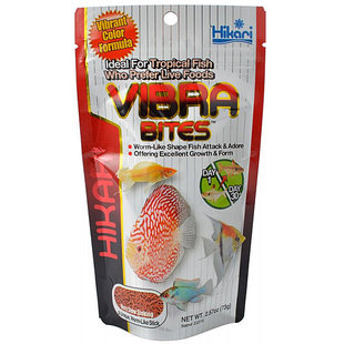 Hikari Vibra Bites 35 gram, langzaam zinkend