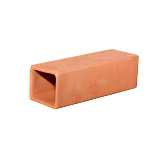 Ceramic Nature leghol rechthoek rood medium