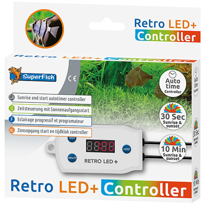 Superfish Retro LED+ Controller, dimmer met tijdklok