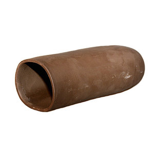 Ceramic Nature leghol rond bruin XXL