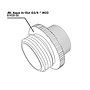 JBL ond. 6143900 Aqua In-Out Metaaladapter G3/4 M28/M22
