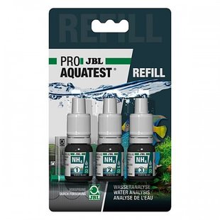 JBL ProAquaTest NH4 ammonium reagens, navulling