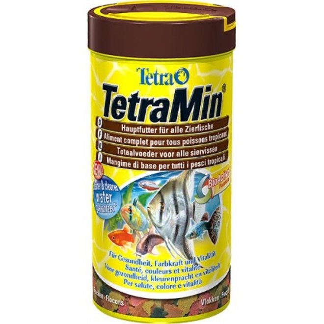 Tetra Tetramin Bio-Active Vlokken 250 ml, vlokkenvoer