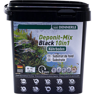 Dennerle Deponit-Mix black 10 in 1 voor aquaria tot 70 liter 2,4 kg