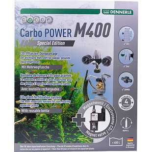 Dennerle Carbo POWER M400 Special Edition CO2 set met hervulbare fles tot 400 liter