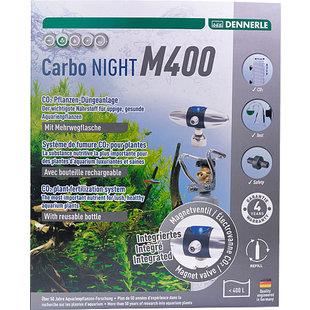 Dennerle Carbo NIGHT M400 CO2 set met hervulbare fles