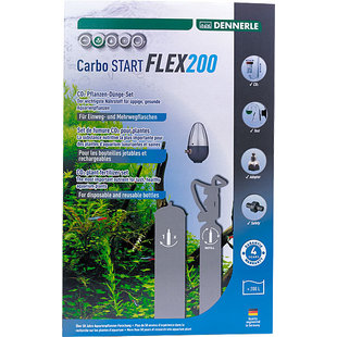 Dennerle Carbo START FLEX200 CO2 set zonder fles tot 200 liter