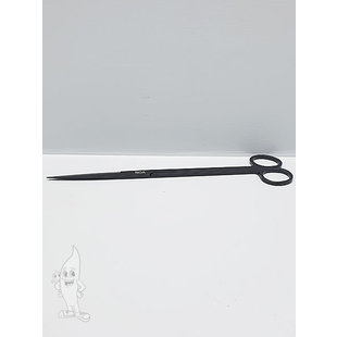 Aqua-Noa RVS plantenschaar blackline recht 25 cm