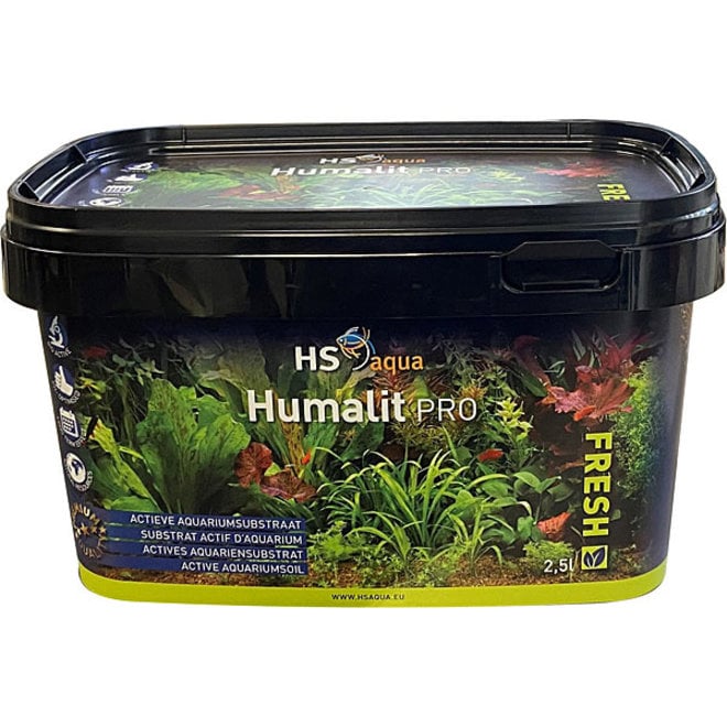 HS Aqua Humalit 5 plus, 2,5 L emmer voedingsbodem