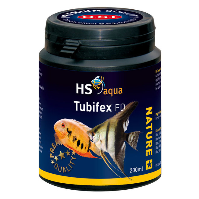 HS Aqua Nature Treat tubifex gedroogde tubifex
