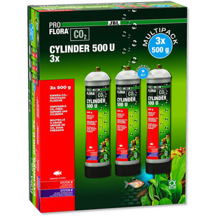 JBL ProFlora u500 CO2 500 gram wegwerpfles (3 stuks)