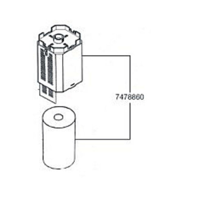 Eheim PowerLine 200 filtermodule met patroon (2048), Upgrade-Kit