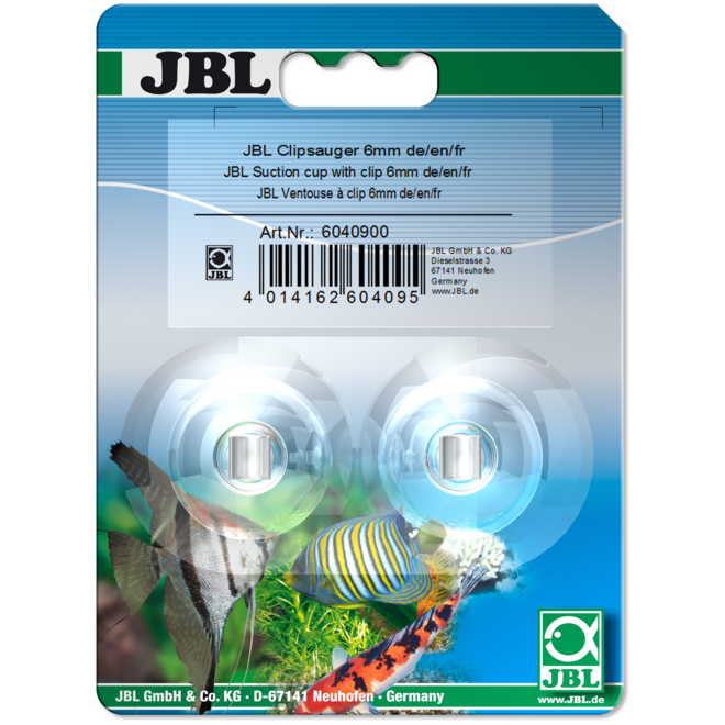 JBL zuignap met clip 6 mm