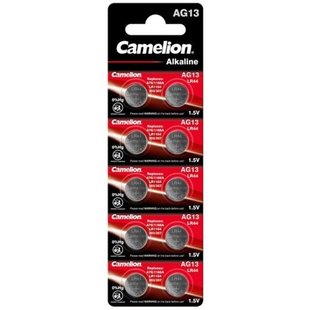 Camelion Alkaline LR44 1.5V blister 10 stuks knoopcel