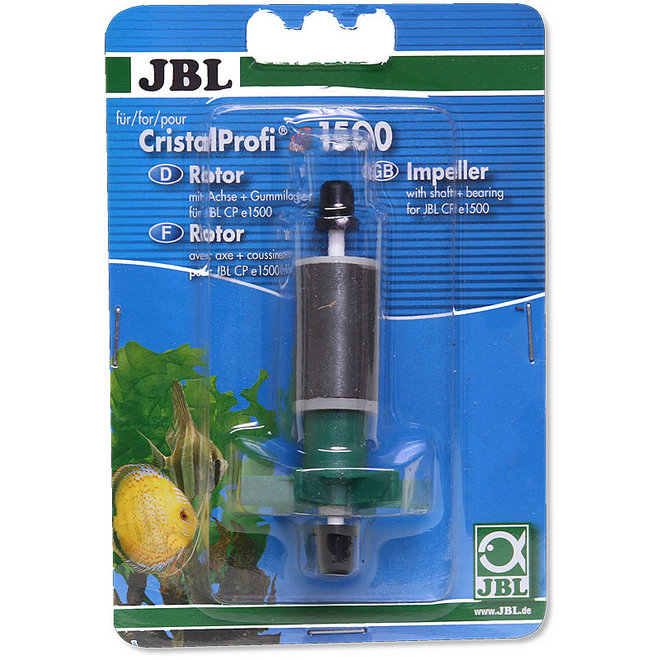 JBL Cristalprofi e1500 rotor met as+rubberlager