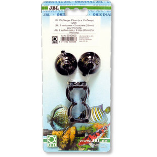 JBL Zuignappen met klem 23-28 mm (2 stuks)