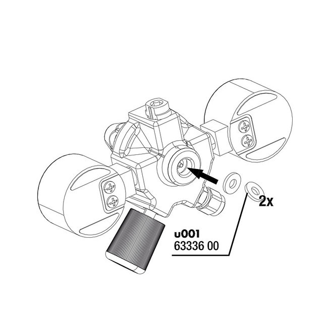 JBL Dichting voor ProFlora u001