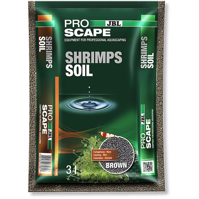 JBL ProScape Aquarium ShrimpsSoil, 3 liter bruin bodemgrond