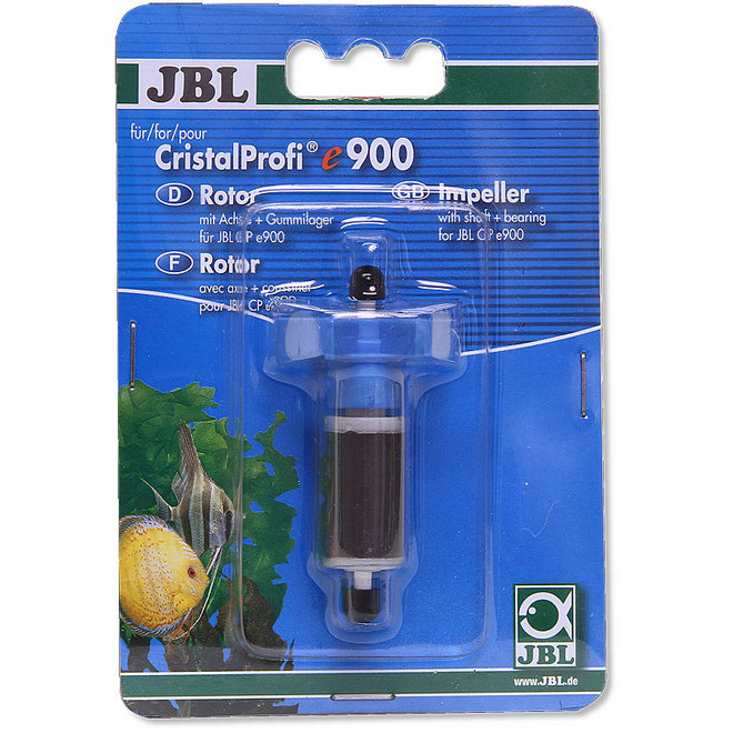 JBL Cristalprofi e900 rotor met as+rubberlager